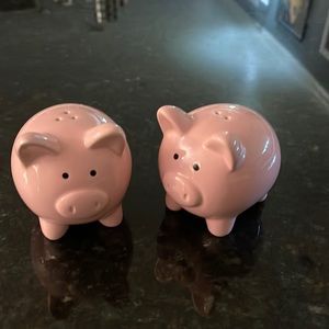 Salt and pepper pig shaker